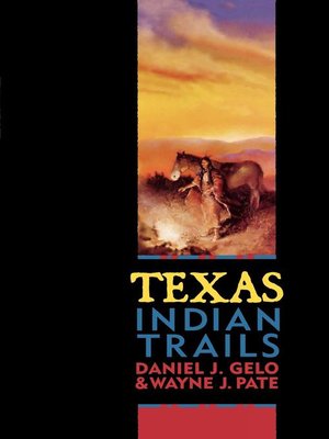 cover image of Texas Indian Trails